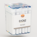 Kit Livro Colorir Bobbie Goods (Azul) + 24 Canetas 