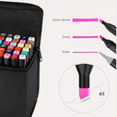 Kit Livro Colorir Bobbie Goods (Azul) + 24 Canetas 