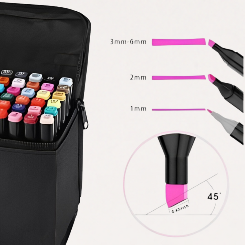 Kit Livro Colorir Bobbie Goods (Azul) + 24 Canetas 