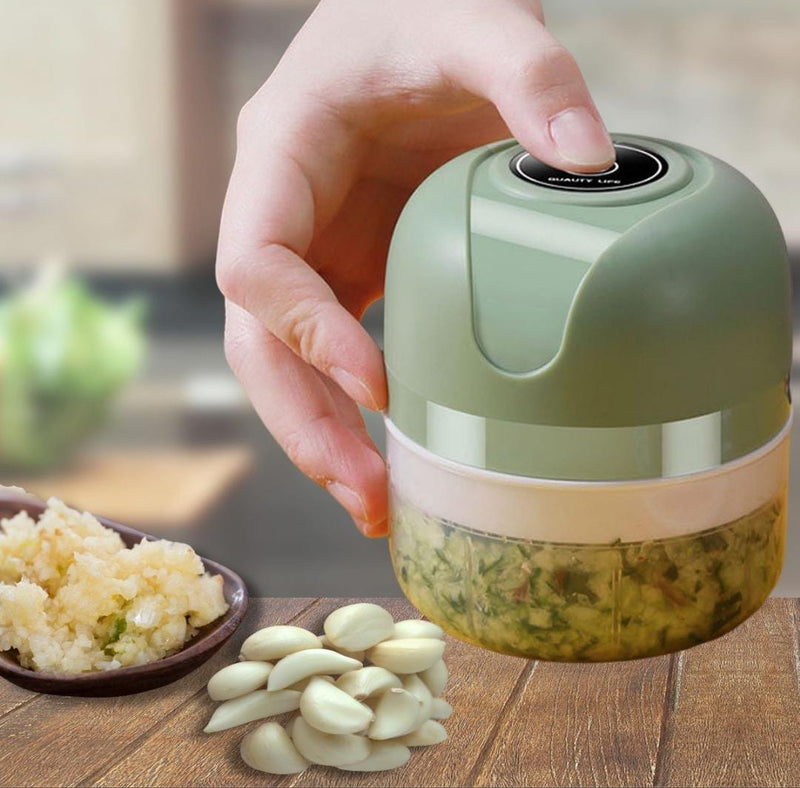 Mini Processador Elétrico de Alimentos