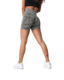 Shorts sem costura camuflado