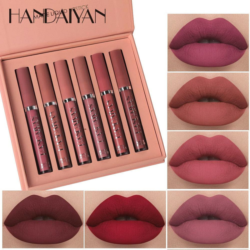 Batom Luxuoso Glamour Matte Handaiyan - Dtudomais