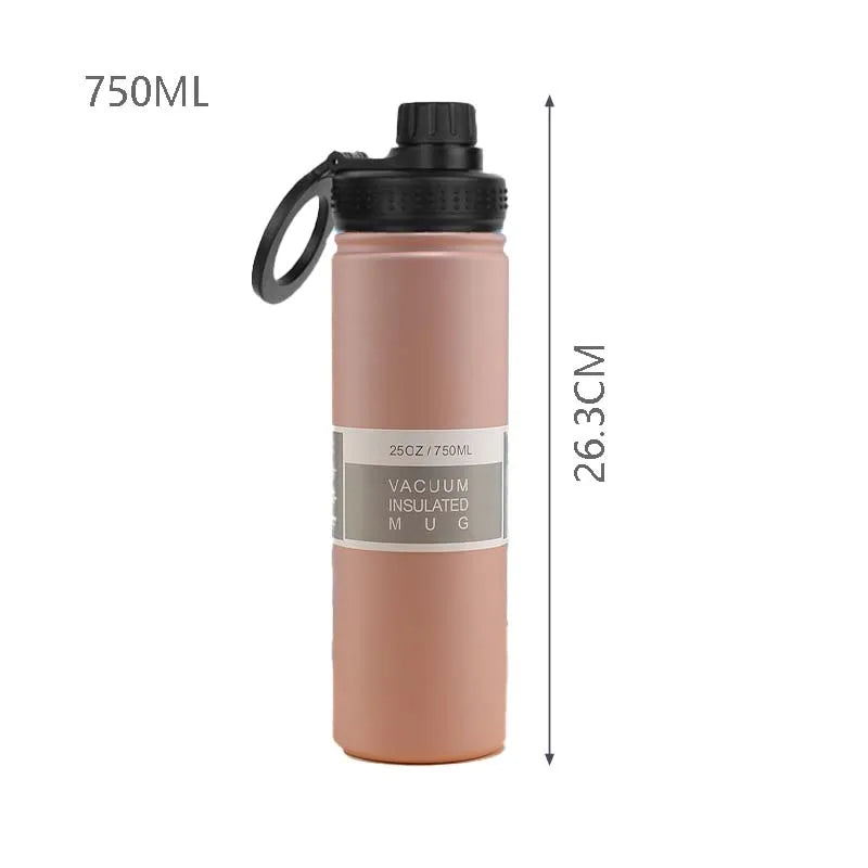 Garrafa termica com suporte Smartphone - 750 mL