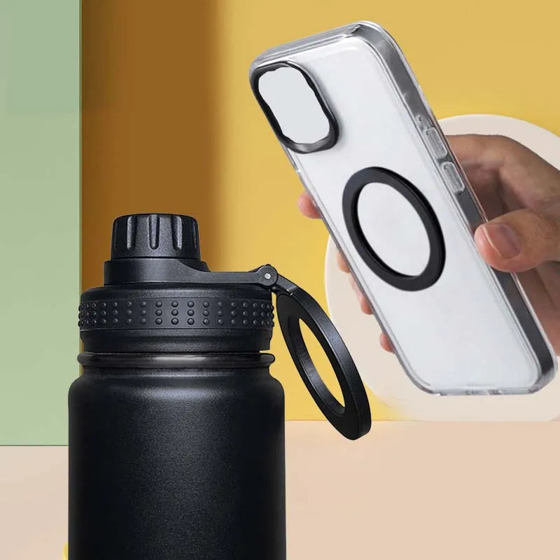 Garrafa termica com suporte Smartphone - 750 mL